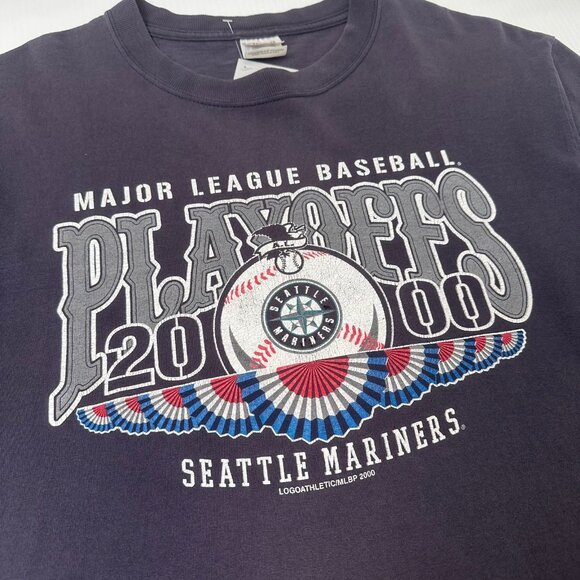 2000 Seattle Mariners MLB Playoffs Graphic Tee L - Picture 2 of 5